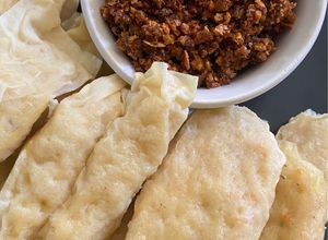 Foto resep Lumpia Udang Kulit Tahu