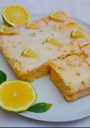 صورة لوصفة براوني الليمون 🍋