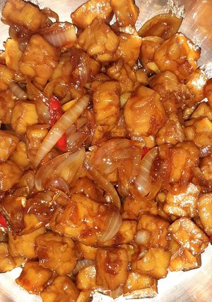 Foto resep Orek tempe basah versi simple