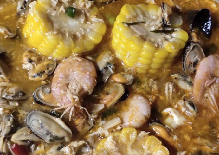 Kerang ijo ala-ala seafood restoran