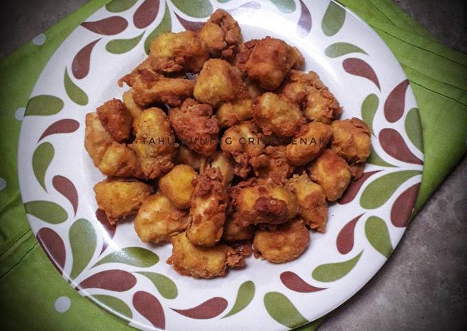 Tahu kuning crispy enak