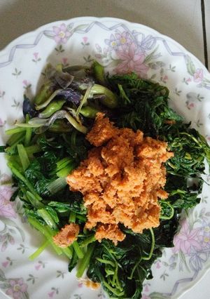 Foto resep Urap bunga kecombrang