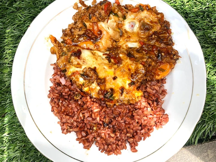 Langkah Gampang Membuat Resep Nasi telor pontianak simple yang Lezat Anti Ribet, Bikin Ngiler