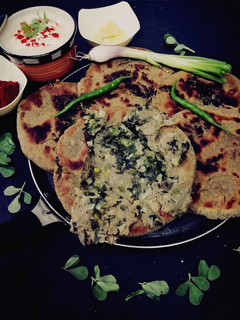 બાજરા ના ભરેલા રોટલા (Bajra Bharela Rotla Recipe In Gujarati) રેસીપી મુખ્ય ફોટો