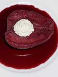 Poached Pears in Wine
