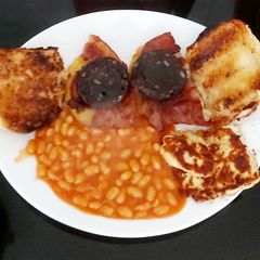 A picture of My Hashbrown Breakfast 😍.