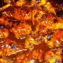 A picture of Barbecue Drumsticks.