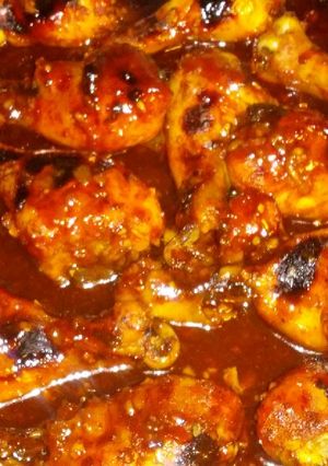 A picture of Barbecue Drumsticks.