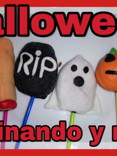 Una foto de Cakepops Halloween