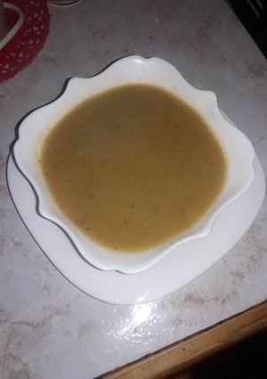 صورة لوصفة حساء الخضر