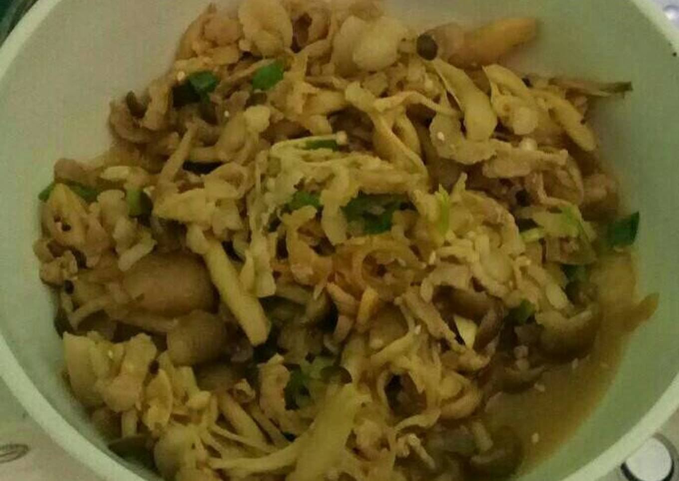 Shimeji-Enoki with 🐷