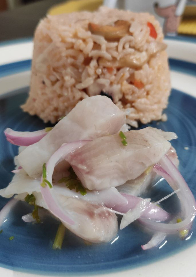 Una foto de Ceviche clásico