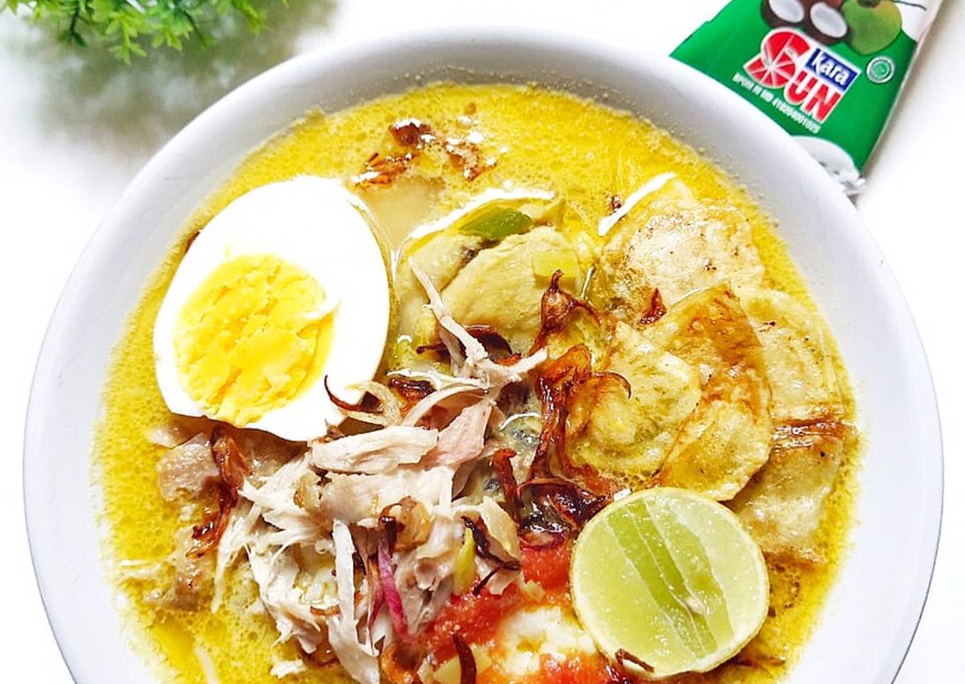 Soto Ayam Betawi Kuah Santan