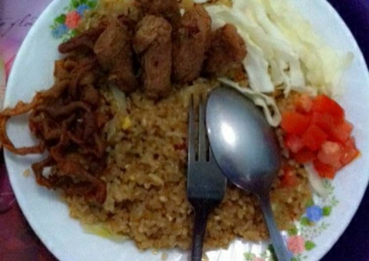 Nasi Goreng Tempura Usus