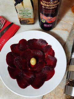 Une photo de Carpaccio de betterave 🍴