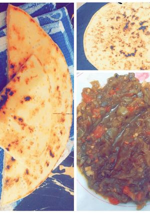 صورة لوصفة كسرة وحميس 😍