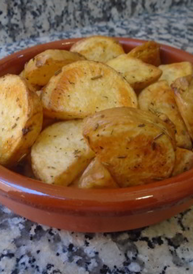Una foto de Patatas gajo al horno