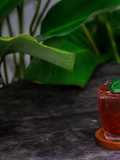 Red Basil kombucha