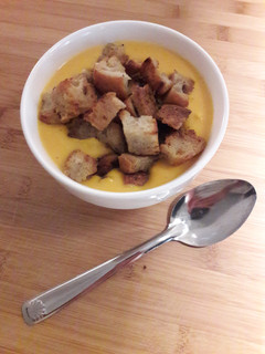 Une photo de Soupe de potimarron et patate douce