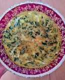 Tortilla de hojas de rabanito 🥬 Receta de aprovechamiento ♻️