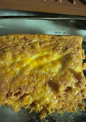 A picture of Corn Salsa Custard.
