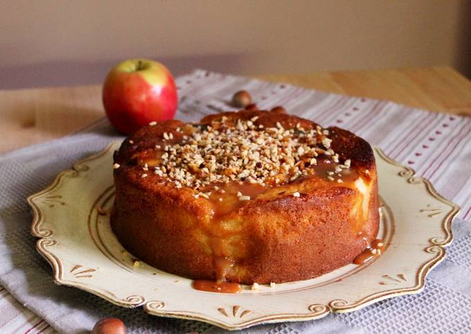 Torta Di Mele Al Caramello