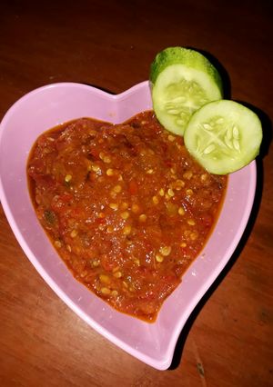 Foto resep Sambel pecel lele ala rumahan