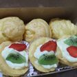 Kue Soes dengan Vla Diplomaat