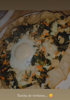 Una foto de Tarta de verduras
