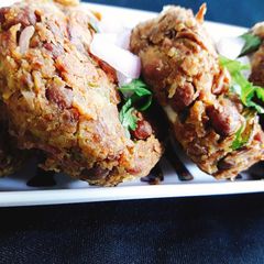 A picture of Veg shami kabab.