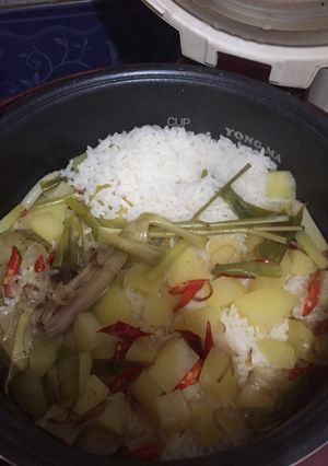 Foto resep Nasi liwet sunda