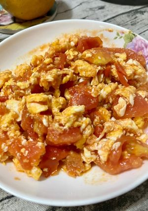 番茄炒蛋 的食譜成品照片