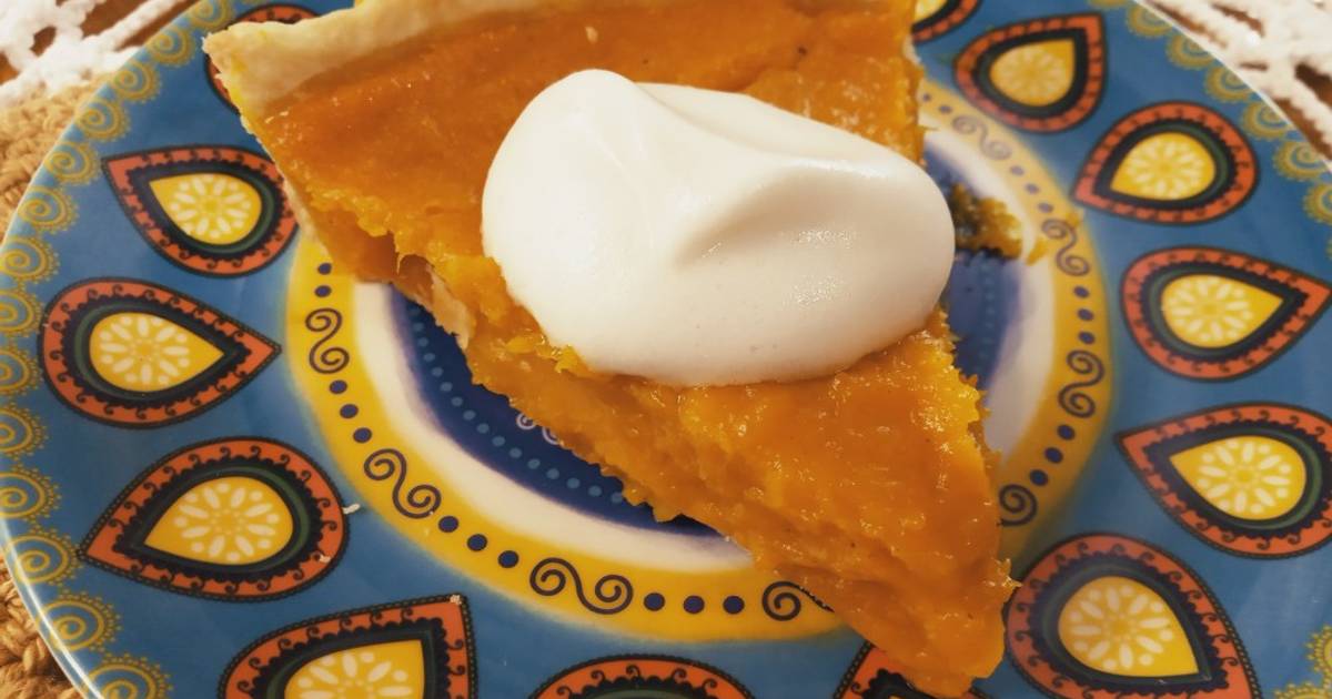 Tarta de calabaza vegana ? o pumpkin pie Receta de Jazmin ?- Cookpad