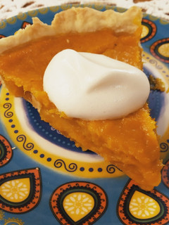 Una foto de Tarta de calabaza vegana 🥧 o pumpkin pie
