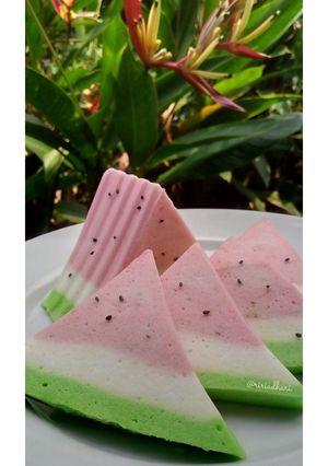 Foto resep Puding Semangka