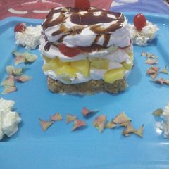A picture of Creamy fruity truffle.