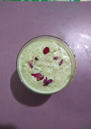 A picture of Thandai kheer.