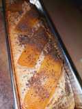 Budín integral con dulce de batata