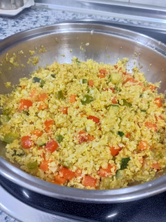 Una foto de Cous cous de coliflor