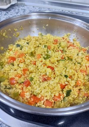 Una foto de Cous cous de coliflor