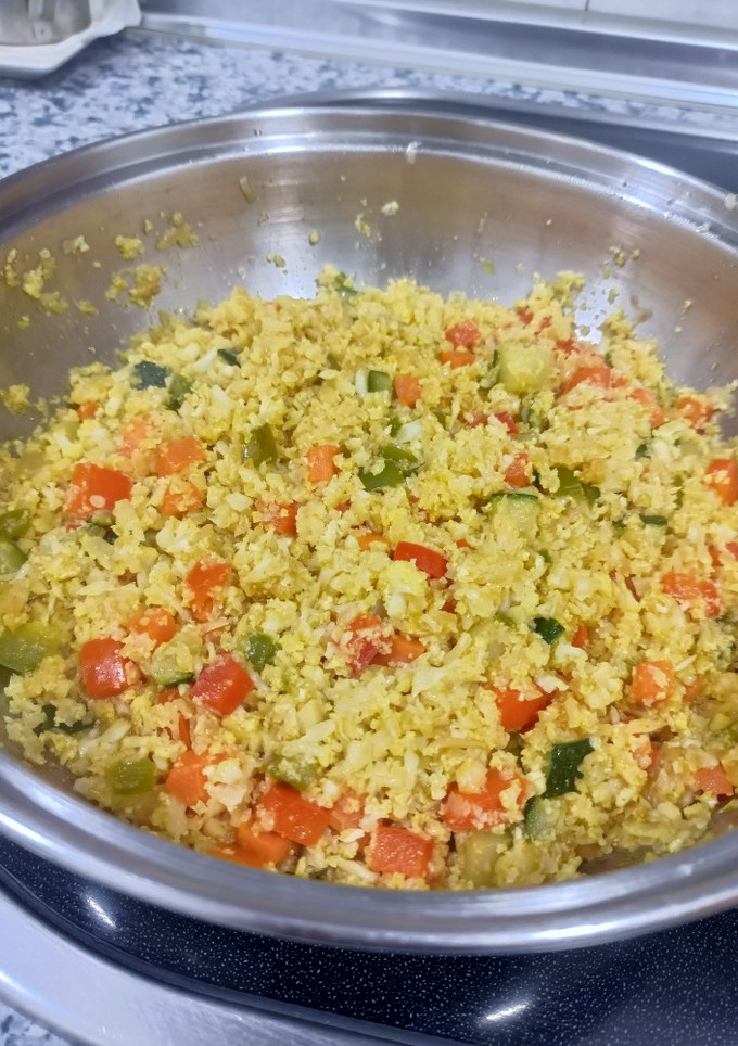 Una foto de Cous cous de coliflor