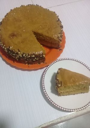 Una foto de Torta de yogurt y panela