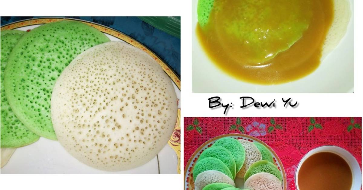 Resep Serabi Tepung Beras Saus Durian Oleh Dewi Yu Cookpad