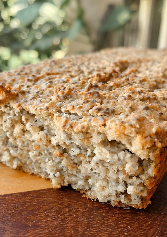 Una foto de Pan de avena y chía