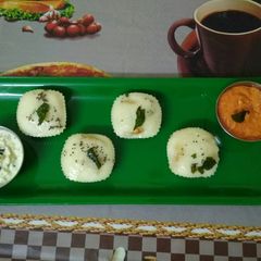 A picture of Stuffed muffins idli.