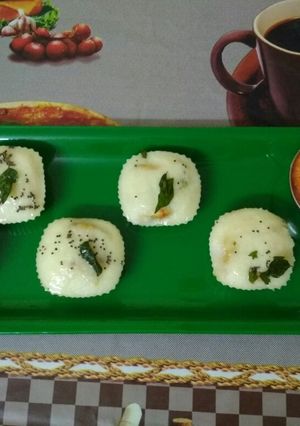 A picture of Stuffed muffins idli.