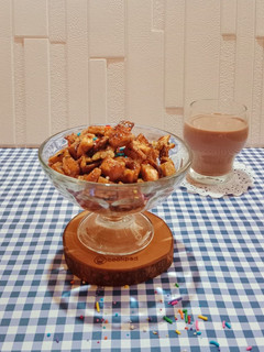 Foto resep Caramel Bread Popcorn Pinggiran Roti Tawar