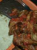 Mollejas de pollo estofadas