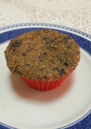 Foto principal de Magdalenas de teff solidarias de comercio justo sin harina, sin gluteny veganas 🧁