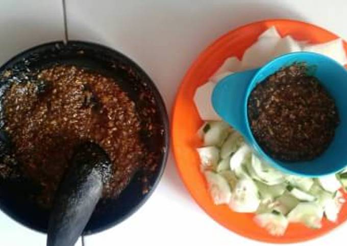 Rujak kacang